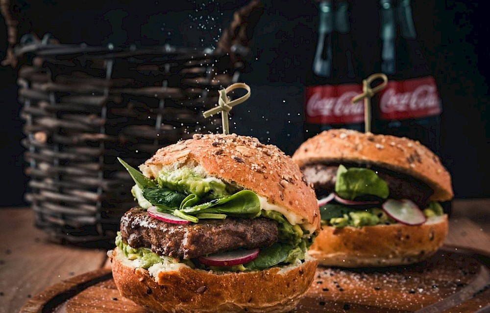 Gourmet street food burgers for corporate events in South Wales